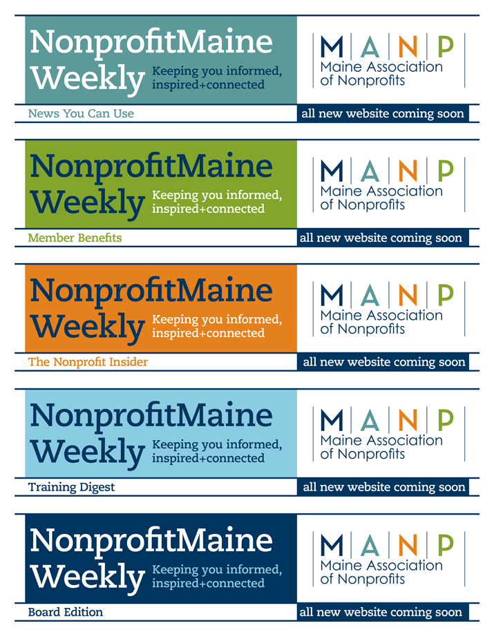 MANP E-News Mastheads