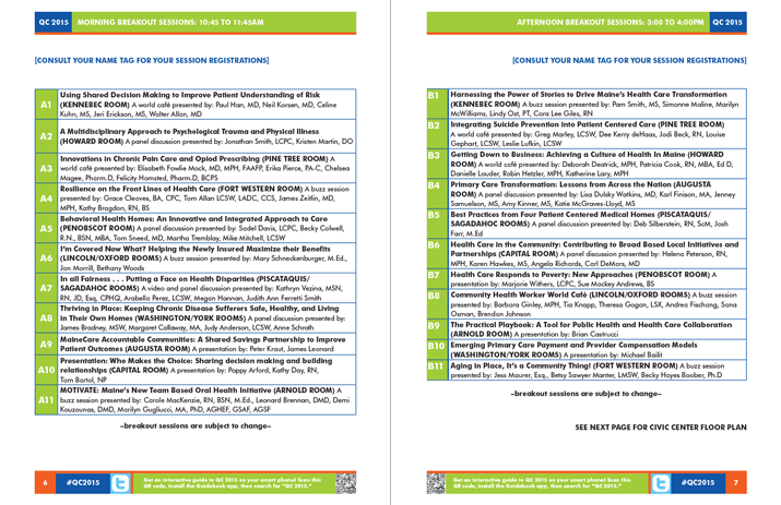 Conference Program Spread 2 Conference Program Spread 2